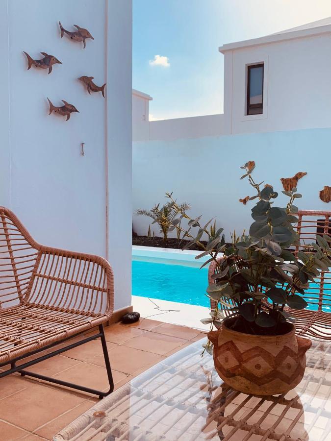 Splendid Casa Papagayo, Heated Pool, Roofterrace With Views And Wifi Villa Playa Blanca  Bagian luar foto