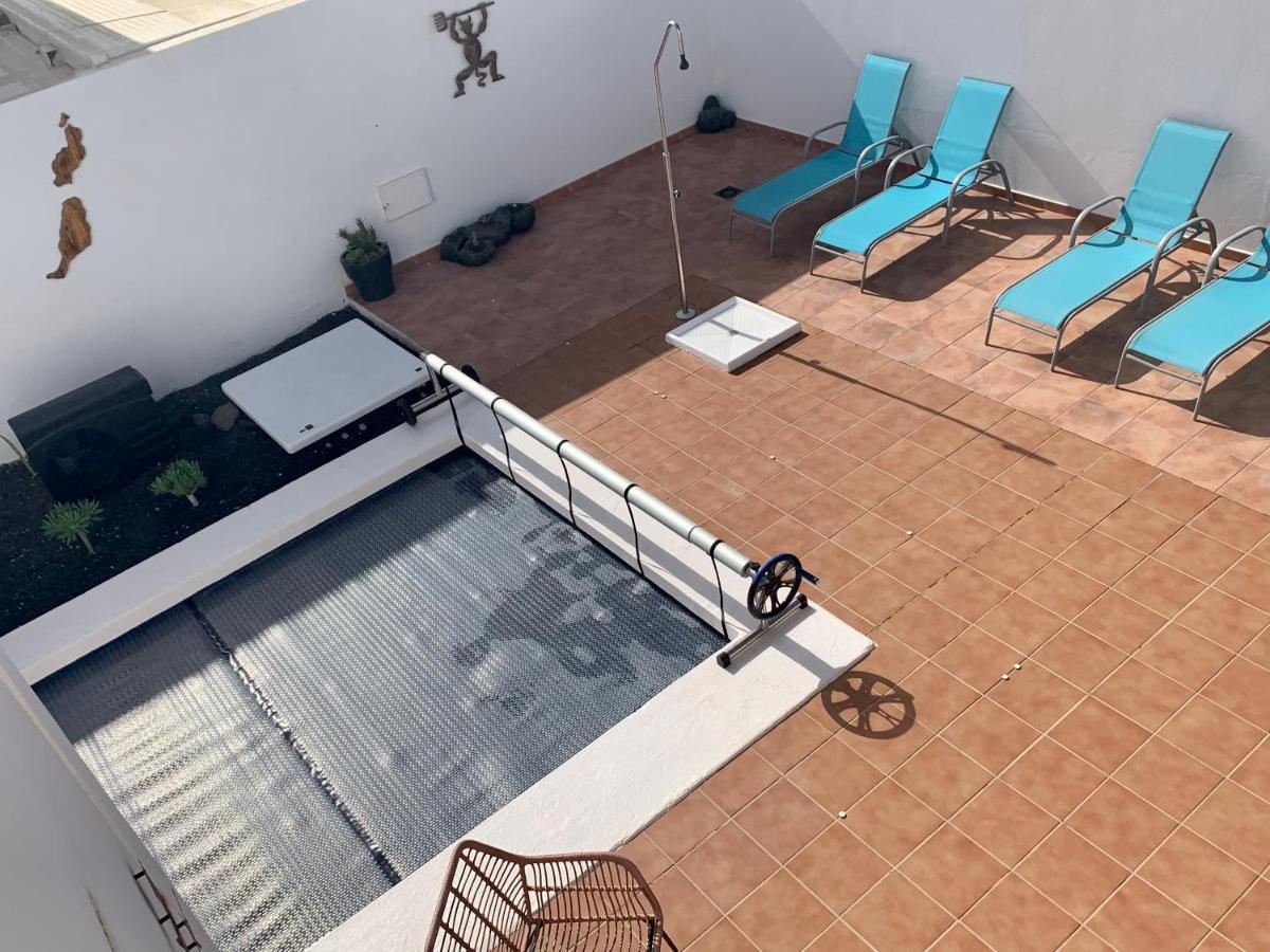 Splendid Casa Papagayo, Heated Pool, Roofterrace With Views And Wifi Villa Playa Blanca  Bagian luar foto