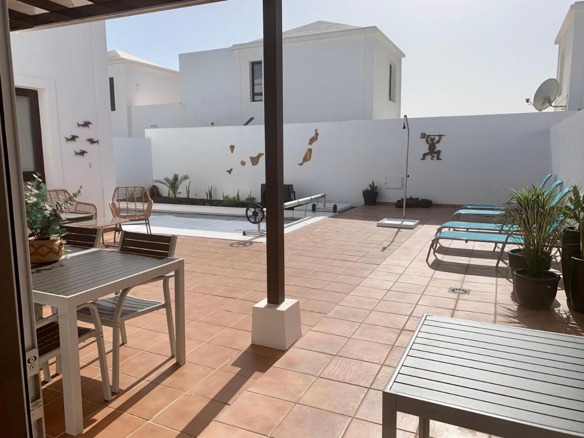 Splendid Casa Papagayo, Heated Pool, Roofterrace With Views And Wifi Villa Playa Blanca  Bagian luar foto