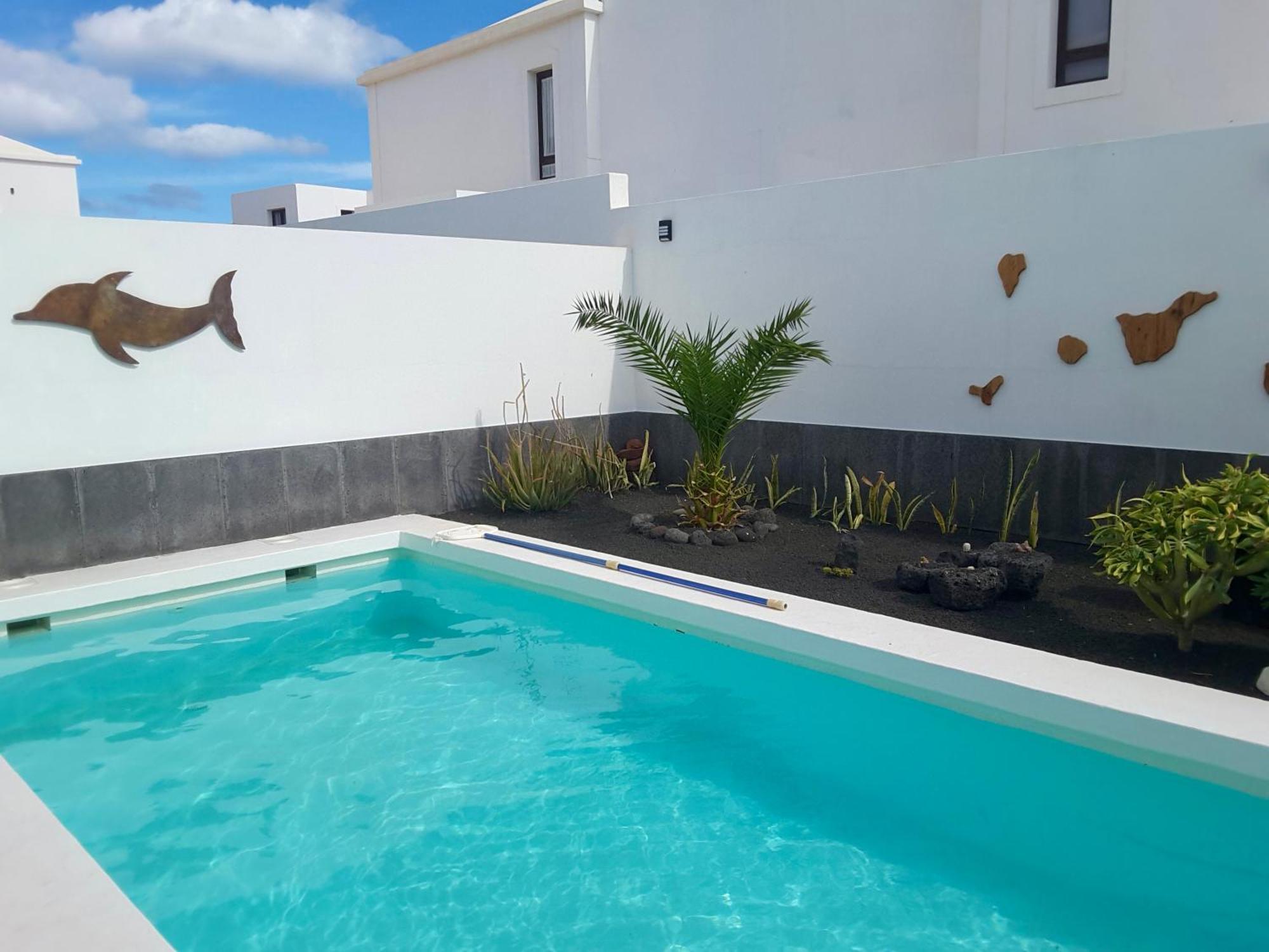 Splendid Casa Papagayo, Heated Pool, Roofterrace With Views And Wifi Villa Playa Blanca  Bagian luar foto